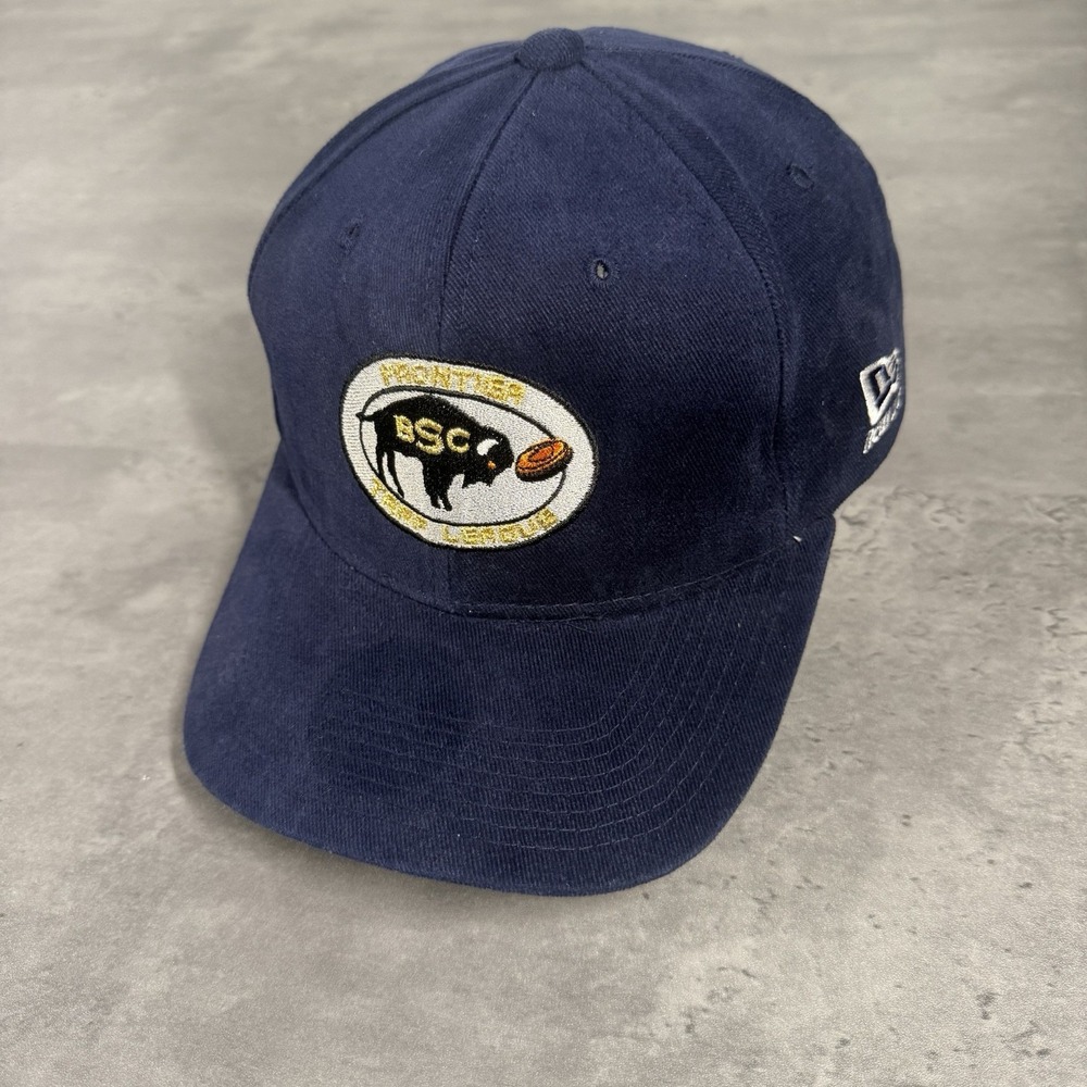 Vintage Skeet Trap Clay Shooting Hat Navy Gold Trucker New Era Hunting Gun Cap